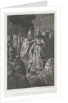 The coronation of Baldwin I on Christmas Day 1100, 19th century by Anonymous