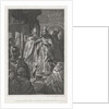 The coronation of Baldwin I on Christmas Day 1100, 19th century by Anonymous