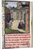 Edward III of England and Catherine Grandison. Miniature from Chroniques dAngleterre by Jean de Wav by Anonymous