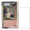 Edward III of England and Catherine Grandison. Miniature from Chroniques dAngleterre by Jean de Wav by Anonymous