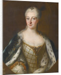 Portrait of Henriette Maria of Brandenburg-Schwedt by Antoine Pesne School