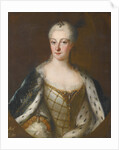 Portrait of Henriette Maria of Brandenburg-Schwedt by Antoine Pesne School