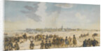 The Crossing of the Rhine near Düsseldorf by the Russian Army, 13 January 1814, 1814 by Anonymous