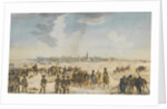 The Crossing of the Rhine near Düsseldorf by the Russian Army, 13 January 1814, 1814 by Anonymous