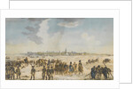 The Crossing of the Rhine near Düsseldorf by the Russian Army, 13 January 1814, 1814 by Anonymous