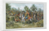 Franz Freiherr von der Trenck and his regiment, 1903 by Franz Gaul