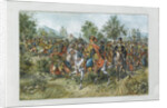 Franz Freiherr von der Trenck and his regiment, 1903 by Franz Gaul