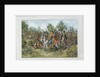Franz Freiherr von der Trenck and his regiment, 1903 by Franz Gaul