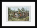 Franz Freiherr von der Trenck and his regiment, 1903 by Franz Gaul