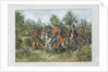 Franz Freiherr von der Trenck and his regiment, 1903 by Franz Gaul