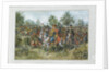 Franz Freiherr von der Trenck and his regiment, 1903 by Franz Gaul