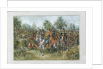 Franz Freiherr von der Trenck and his regiment, 1903 by Franz Gaul