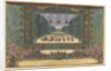 Ballet La Princesse dÉlide The Princess of Elis) by Molière and Lully in Versailles, 1664, 1673 by Israël Silvestre the Younger