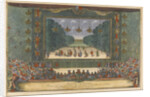 Ballet La Princesse dÉlide The Princess of Elis) by Molière and Lully in Versailles, 1664, 1673 by Israël Silvestre the Younger