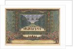Ballet La Princesse dÉlide The Princess of Elis) by Molière and Lully in Versailles, 1664, 1673 by Israël Silvestre the Younger
