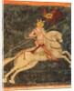 King Wladyslaw II. Jagiello. Fresco in the Trinity Chapel in Lublin, Early 15th century by Anonymous