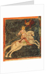 King Wladyslaw II. Jagiello. Fresco in the Trinity Chapel in Lublin, Early 15th century by Anonymous