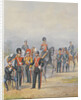 Officers and Soldiers of the Life-Guards Dragoon Regiment, 1873 by Pyotr Ivanovich Balashov