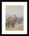 Officers and Soldiers of the Life-Guards Dragoon Regiment, 1873 by Pyotr Ivanovich Balashov