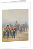 Officers and Soldiers of the Life-Guards Dragoon Regiment, 1873 by Pyotr Ivanovich Balashov