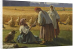 The Harvest, 1865 by Valerian Konstantinovich Kamenev