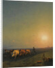 Ploughing the fields, Crimea, 1865 by Ivan Konstantinovich Aivazovsky