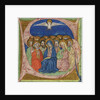 The Pentecost. Initial S from an manuscript Gradual, ca 1430 by Anonymous