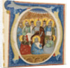The Pentecost. Initial O from an Antiphoner, ca 1320 by Anonymous