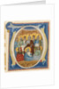 The Pentecost. Initial O from an Antiphoner, ca 1320 by Anonymous