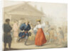 Merry-making Outside a Tavern by Georg Emanuel Opiz