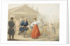 Merry-making Outside a Tavern by Georg Emanuel Opiz