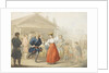 Merry-making Outside a Tavern by Georg Emanuel Opiz