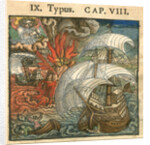 The Deluge, 1540 by Hans Sebald Beham