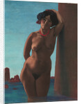 Baigneuse au rocher rouge, 1908 by Felix Edouard Vallotton