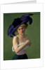 Le chapeau violet, 1907 by Felix Edouard Vallotton