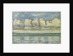 Lake Geneva with the Swiss Jura, 1909 by Ferdinand Hodler