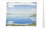 Lake Geneva seen from Chexbres, 1904 by Ferdinand Hodler