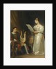 Interior with a Man holding a Lyre and a Woman with a Music Score by Marguerite Gérard