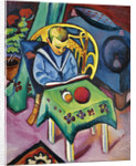 Boy with book and toys, 1912 by August Macke