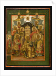 The Nine Holy Martyrs of Cyzicus, First quarter of 19th century by Russian icon