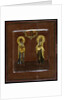 Saints Gurias of Kazan and Varsonofius of Tver, 17th century by Russian icon