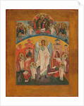 The Guardian Angel, 19th century by Russian icon