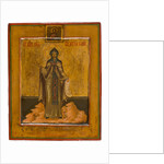 Saint Anna of Kashin, 19th century by Russian icon