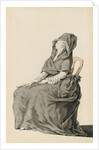 Portrait of Marie Antoinette during her trial, 1793 by Anonymous