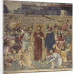 The Mocking of Jesus (scene of the musicians), ca 1317 by Chrostiras Michael and Eftichios