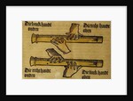 Recorder Duo (from Musica getutscht by Sebastianus Virdung), 1511 by Sebastian Virdung