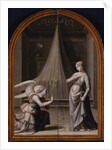 The Annunciation. (Triptych, reverse), 1500 by Mariotto Albertinelli