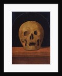 Memento mori. The back side of the triptych, 1500 by Mariotto Albertinelli