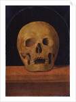 Memento mori. The back side of the triptych, 1500 by Mariotto Albertinelli