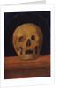 Memento mori. The back side of the triptych, 1500 by Mariotto Albertinelli